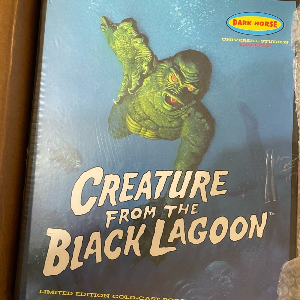Creature, black lagoon, model, kit, polar lights, porcelain new